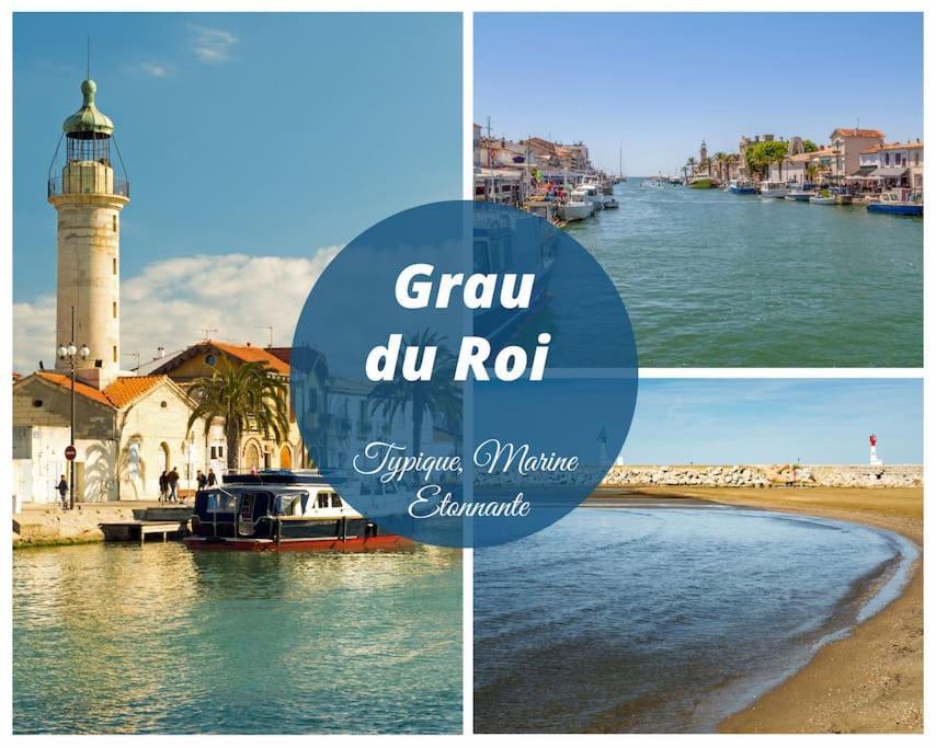 Le Nautilus Proche Plage Clim Parking Prive Wifi Proche Montpellier Carnon-Plage Esterno foto