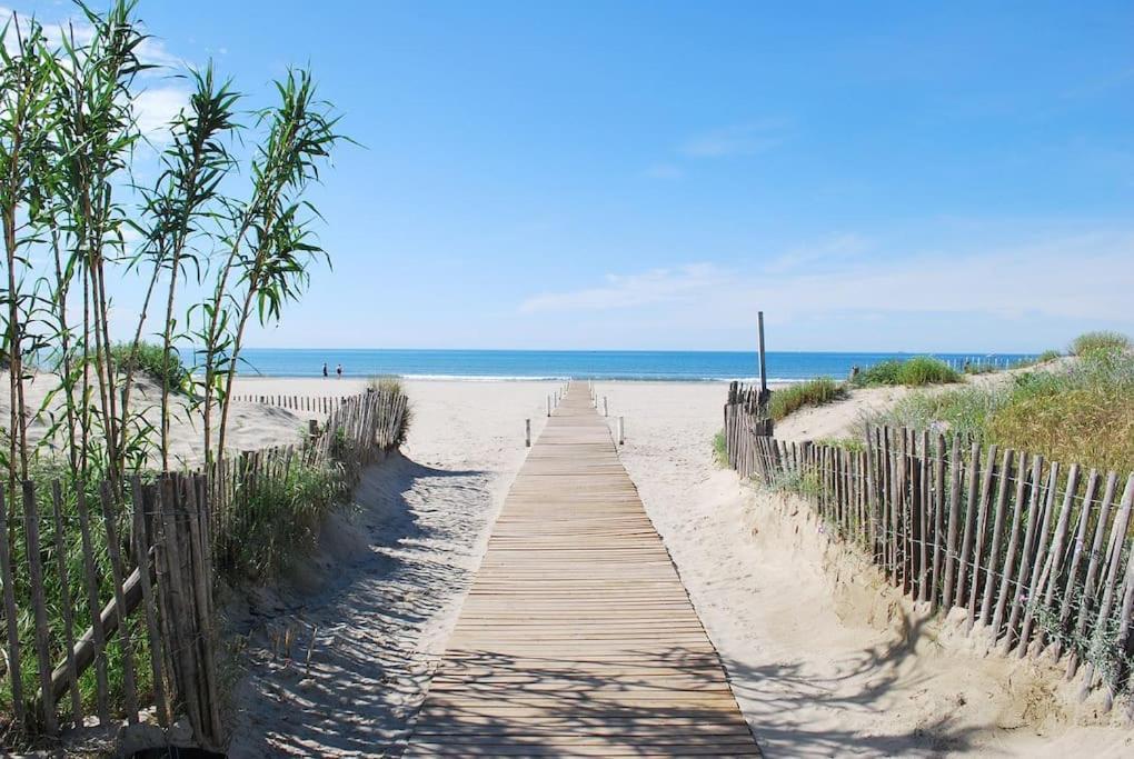 Le Nautilus Proche Plage Clim Parking Prive Wifi Proche Montpellier Carnon-Plage Esterno foto