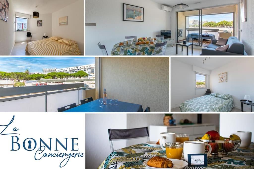 Le Nautilus Proche Plage Clim Parking Prive Wifi Proche Montpellier Carnon-Plage Esterno foto